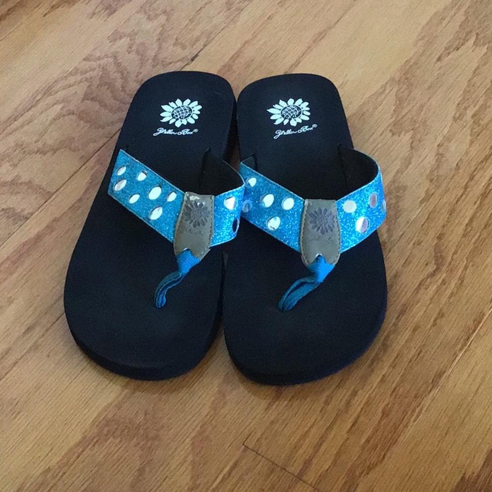Yellow Box Sandals